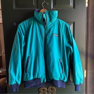 Vintage Lands' End Fleece Lined Jacket